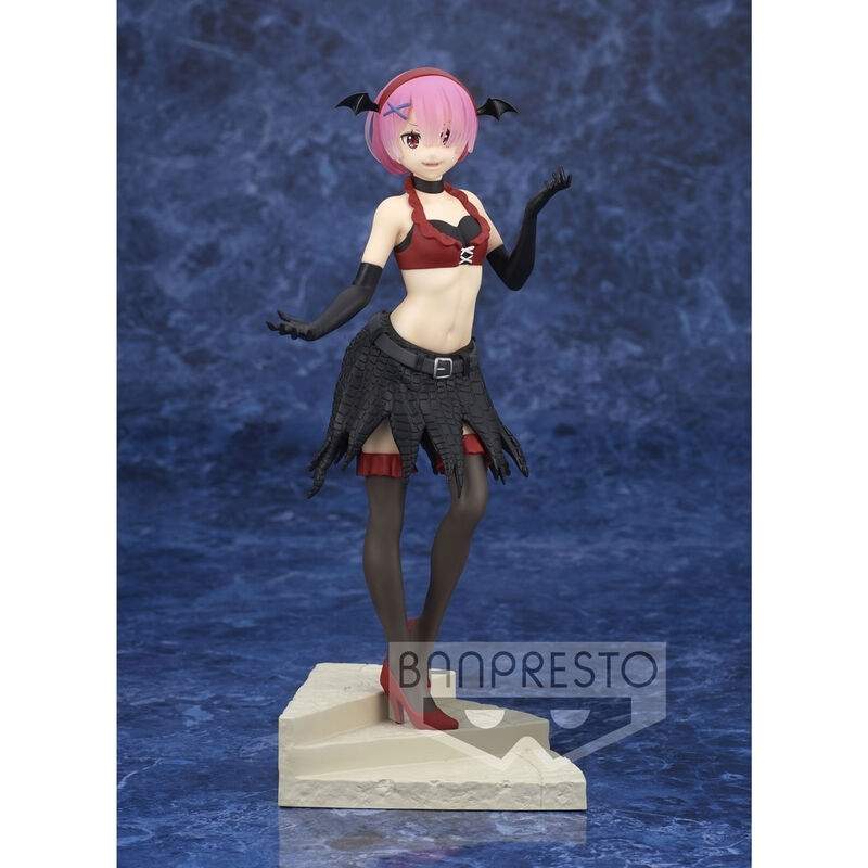 Re:Zero Livet begynder i en anden verden Espresto Monster Motions Ram-figur 22 cm