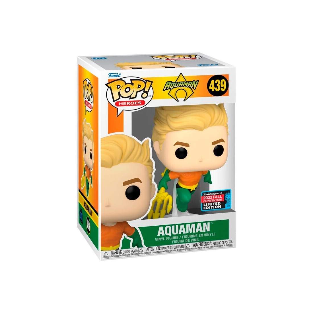 POP-figur DC Comics Aquaman - Aquaman Exclusive | Hem & Hobby | Pryloteket