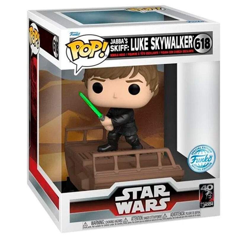 POP-hahmo Deluxe Star Wars Luke Skywalker Exclusive Star Wars Luke Skywalker Exclusive