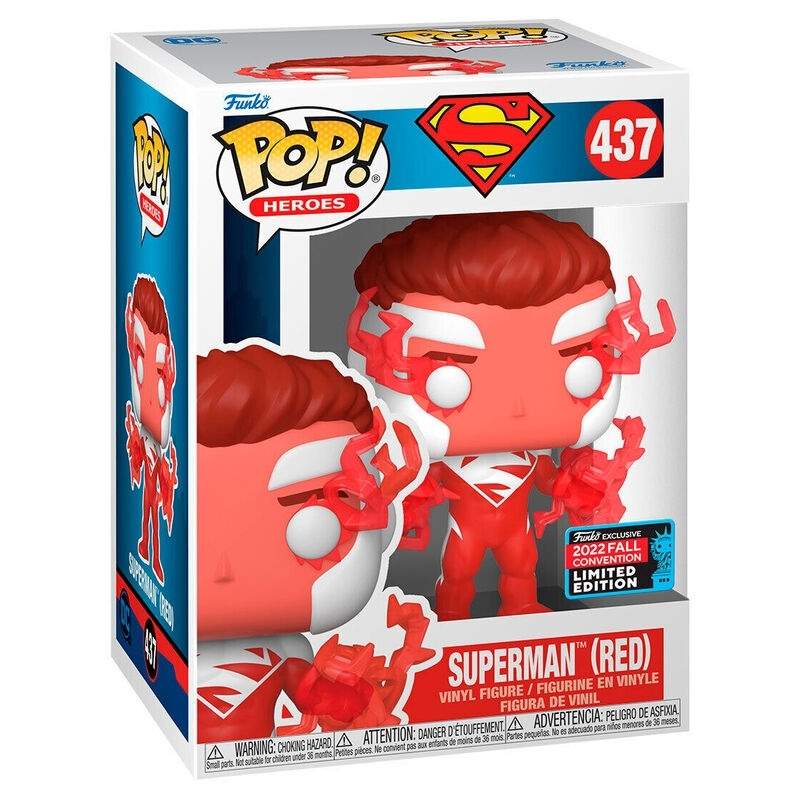 POP-figur af DC Comics Superman - Superman Red Exclusive