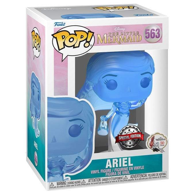 POP-figur Disney Little Mermaid Ariel med taske Eksklusivt