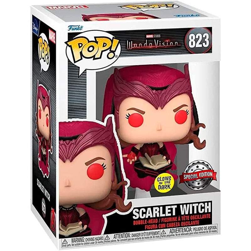 POP-figur Marvel Wanda Vision Scarlet Witch Eksklusivt