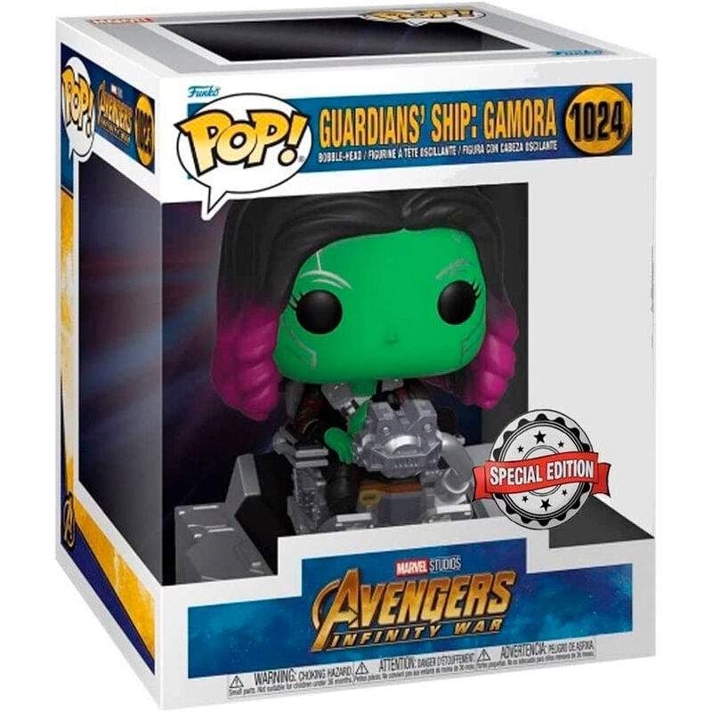POP-figur Marvel Avengers Infinity War Guardians Ship Gamora Eksklusivt