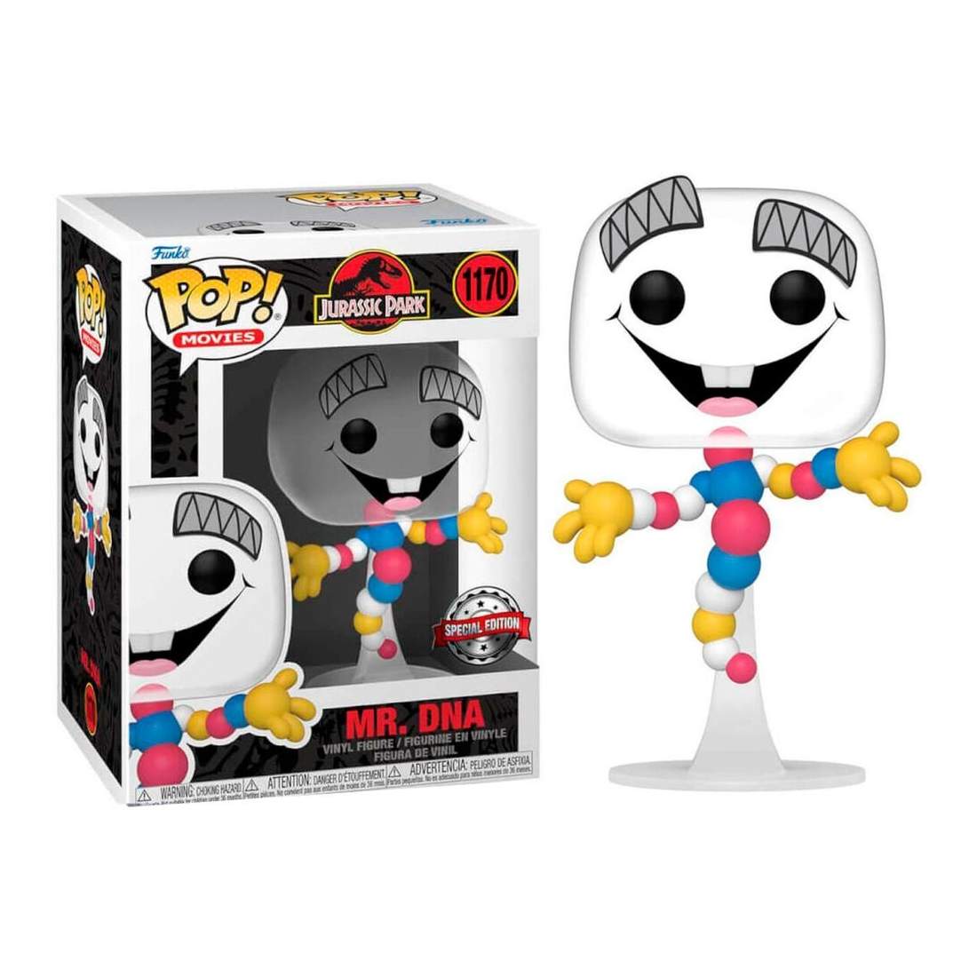 POP-figur Jurassic Park Mr.DNA Exklusiv | Hem & Hobby | Pryloteket