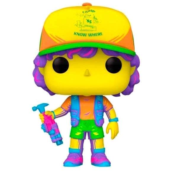 POP-hahmo Stranger Things Dustin in Beef Black Light Exclusive (POP-hahmo)