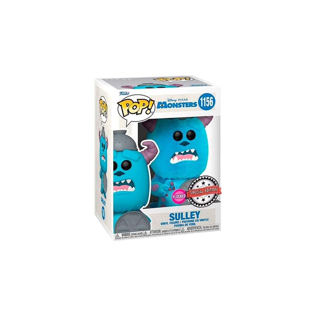 POP-figur Disney Monsters Inc 20th Sulley Flockad Exklusiv | Hem & Hobby | Pryloteket
