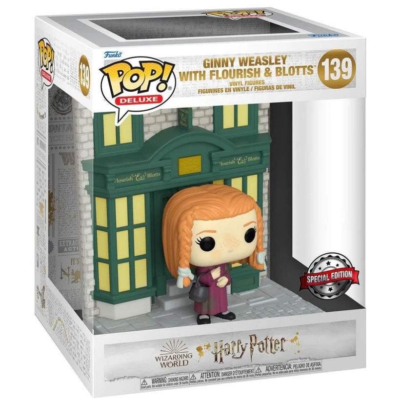 POP-figur Harry Potter Diagonalstræde Ginny Weasley Flourish & Blotts Eksklusivt