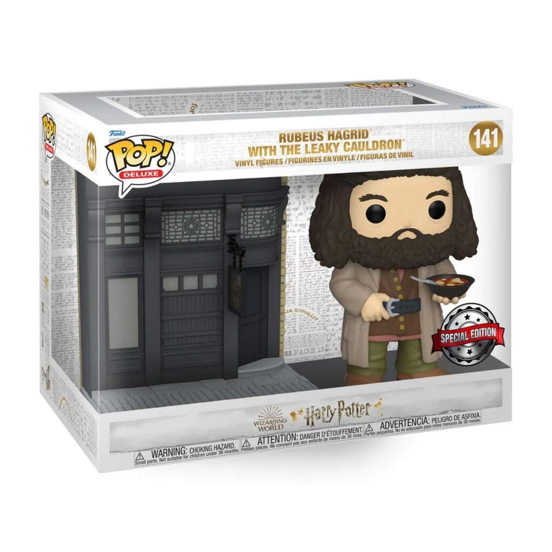POP-figur Harry Potter Diagongränden Rubeus Hagrid Den läckande kitteln Exklusiv | Hem & Hobby | Pryloteket