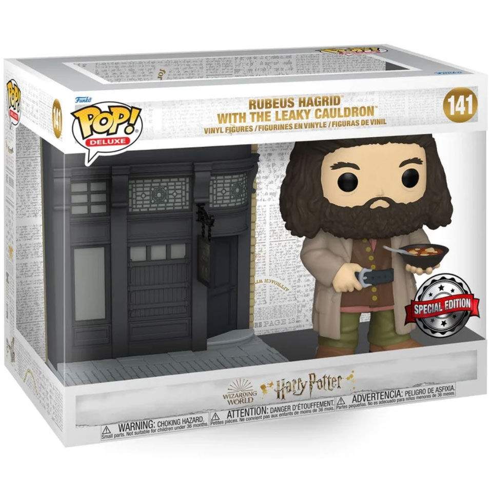 POP-hahmo Harry Potter Diagon Alley Rubeus Hagrid Vuotava kattila Exclusive