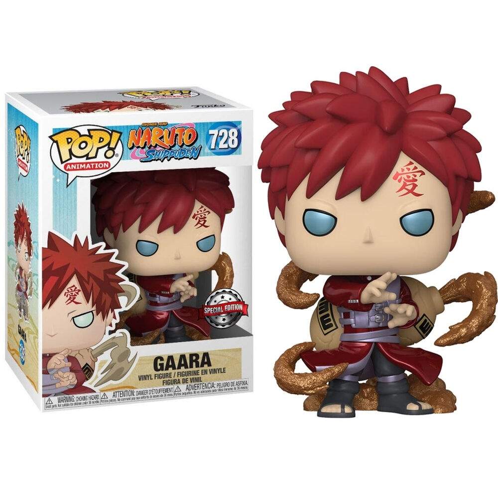 POP-figur Naruto Gaara Metallic Exclusive