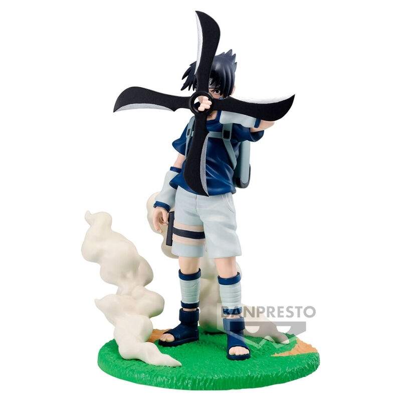 Naruto Shippuden Memorable Saga Sasuke Uchiha figur 12cm