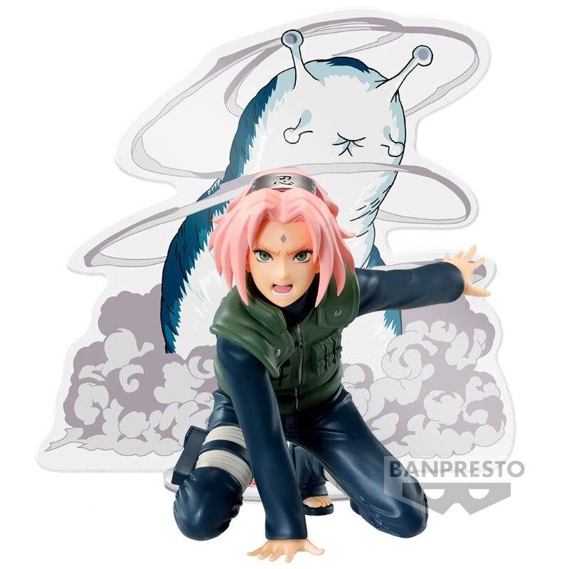 Naruto Shippuden Panel Brille Sakura Haruno figur 9cm