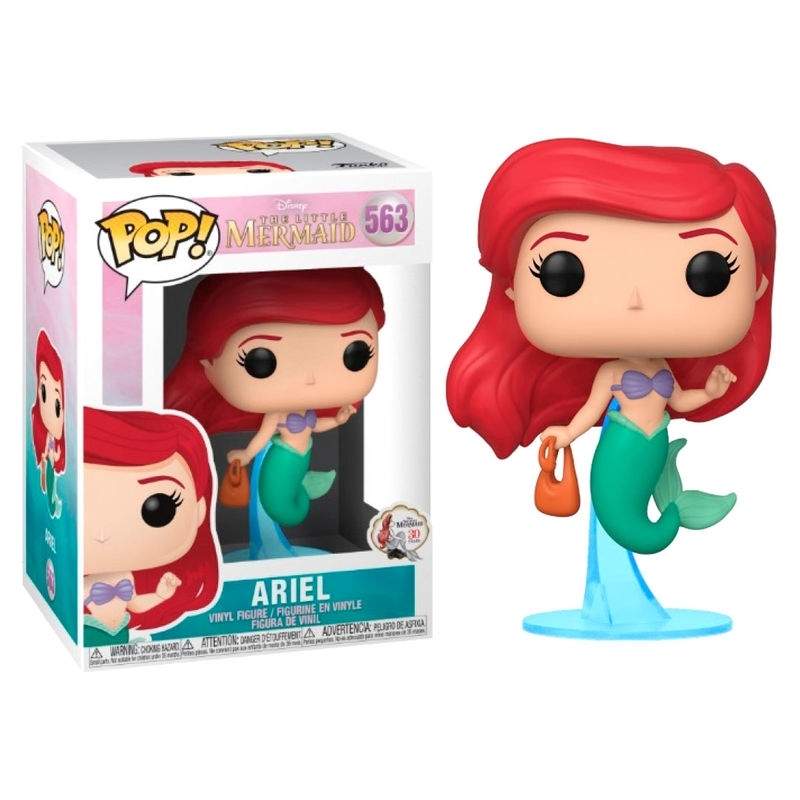 POP-figur Disney Little Mermaid Ariel med taske