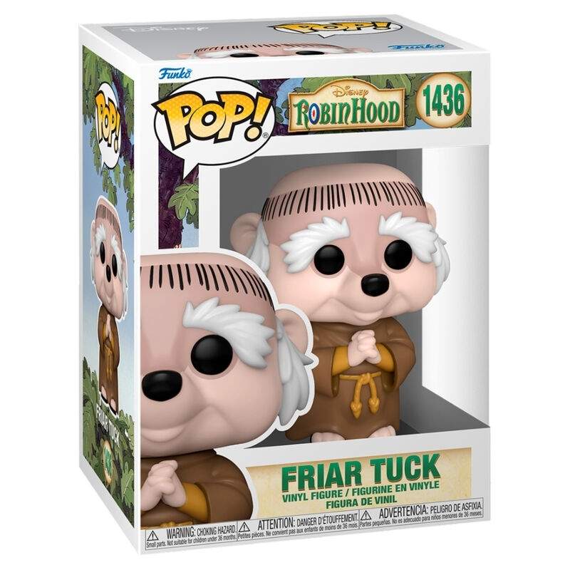 POP-hahmo Disney Robin Hood Friar Tuck POP-hahmo Disney Robin Hood Friar Tuck