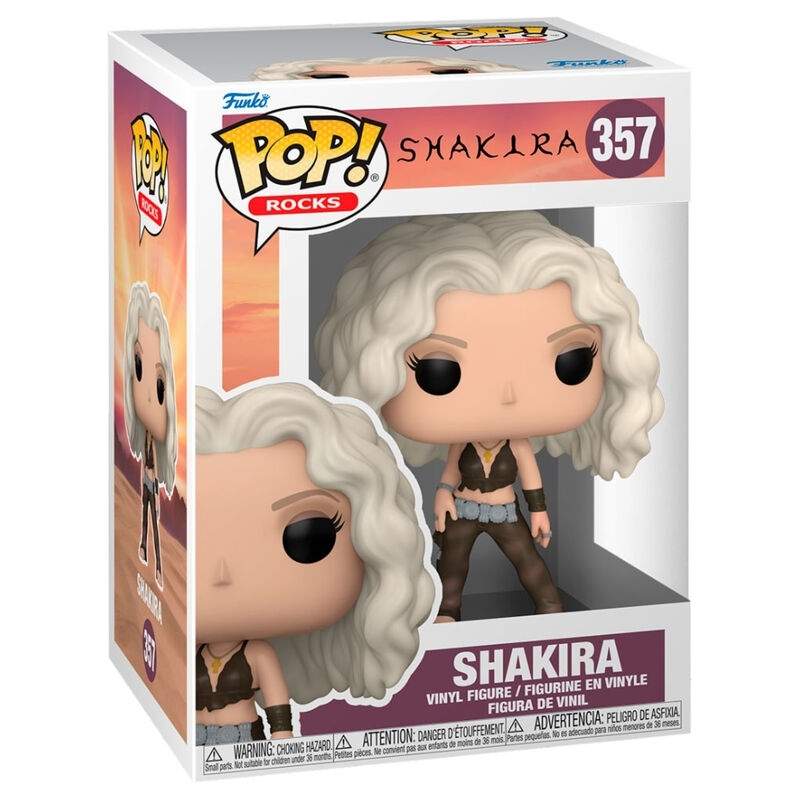 POP-figur Rocks Shakira når som helst