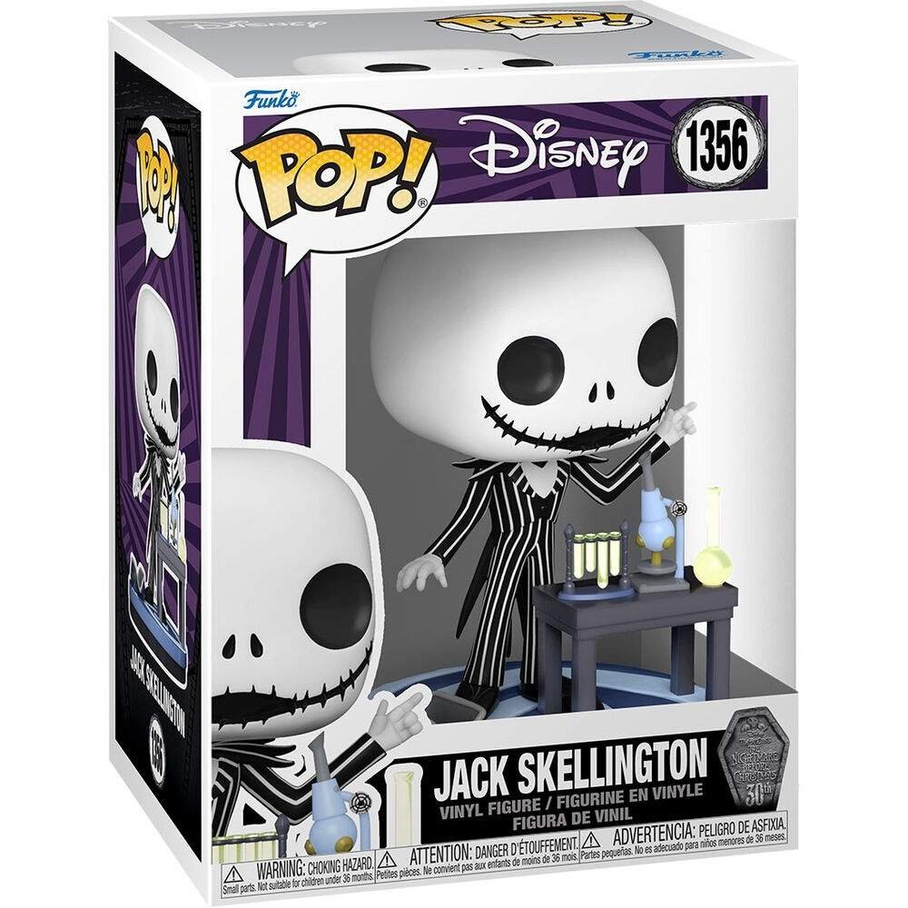 POP-figur Disney Nightmare Before Christmas 30-års jubilæum Jack Skellington