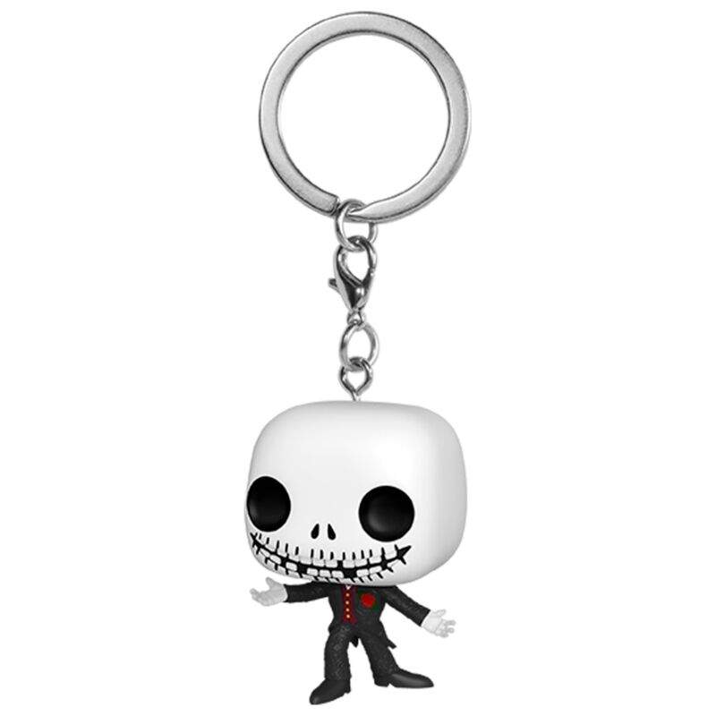 Pocket POP nøglering Nightmare Before Christmas 30th Anniversary Jack Skellington