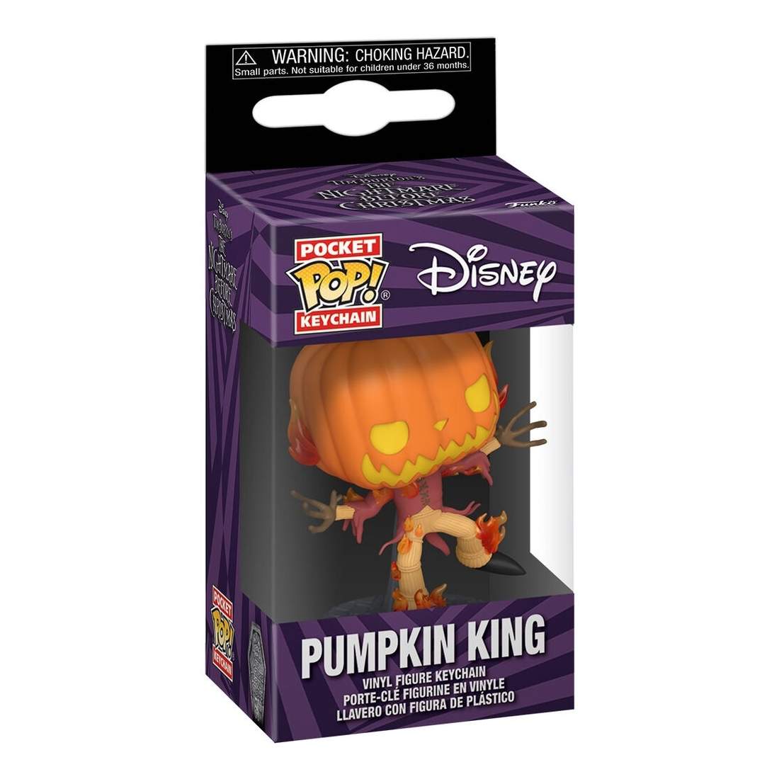 Pocket POP Disney nyckelring Nightmare Before Christmas 30th Anniversary Pumpkin King | Hem & Hobby | Pryloteket