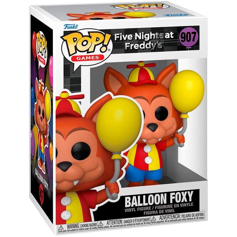 POP-figur af Five Nights at Freddys Balloon Foxy