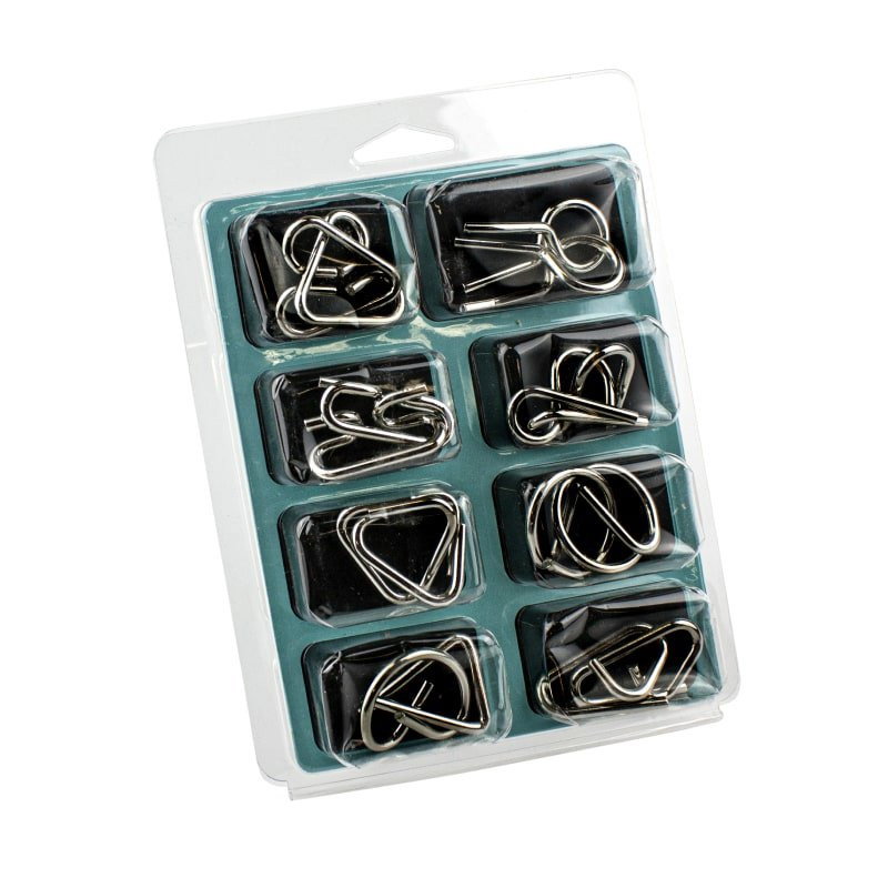 Haastava metallinen palapeli, 1