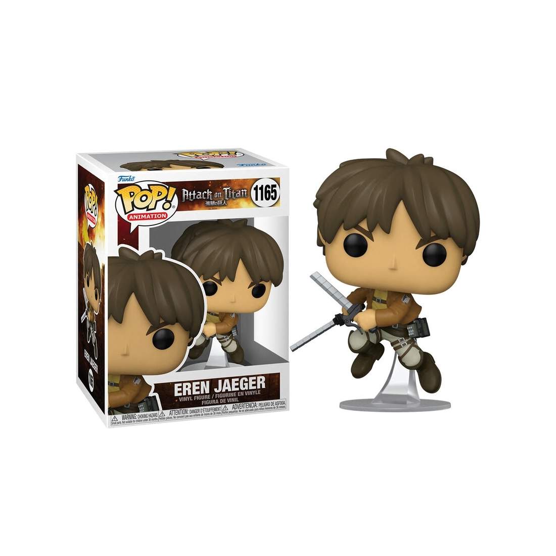 POP-figur Attack On Titan Eren Jaeger | Hem & Hobby | Pryloteket