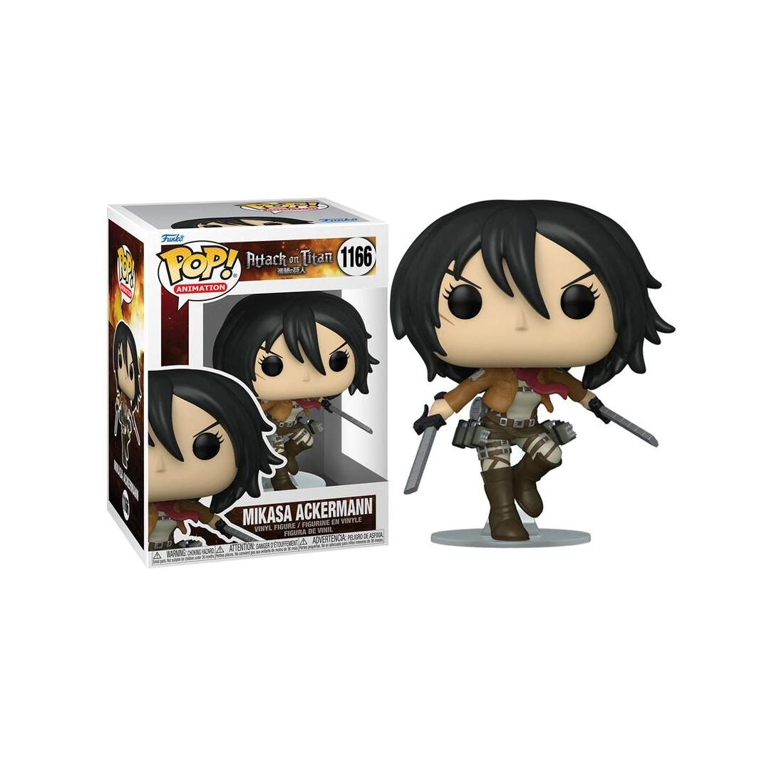 POP-figur Attack On Titan Mikasa Ackermann | Hem & Hobby | Pryloteket