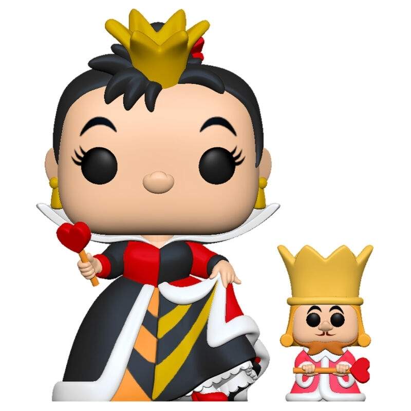 POP-figur Disney Alice i Eventyrland 70. Dronning med konge