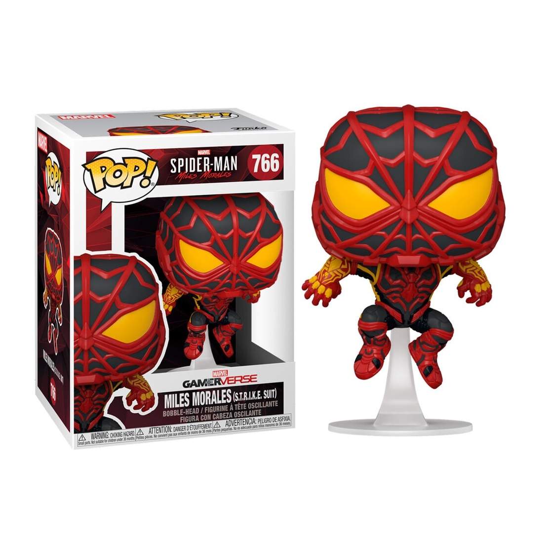 POP-figur Marvel Spindelmannen Miles Morales S.T.R.I.K.E. Dräkt | Hem & Hobby | Pryloteket