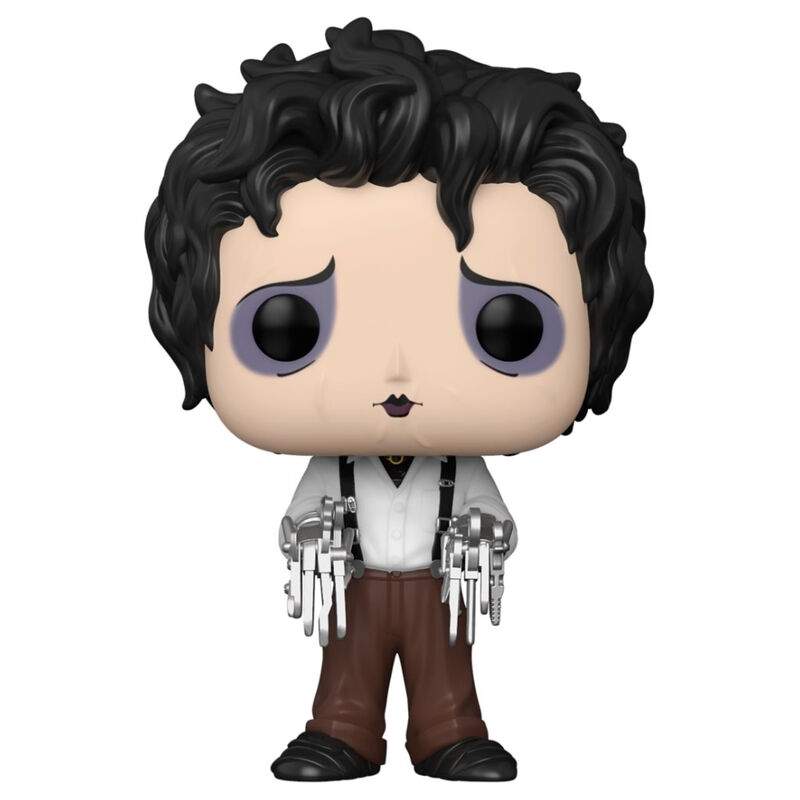 POP-hahmo Edward Scissorhands Edward pukeutuneena vaatteisiinsa