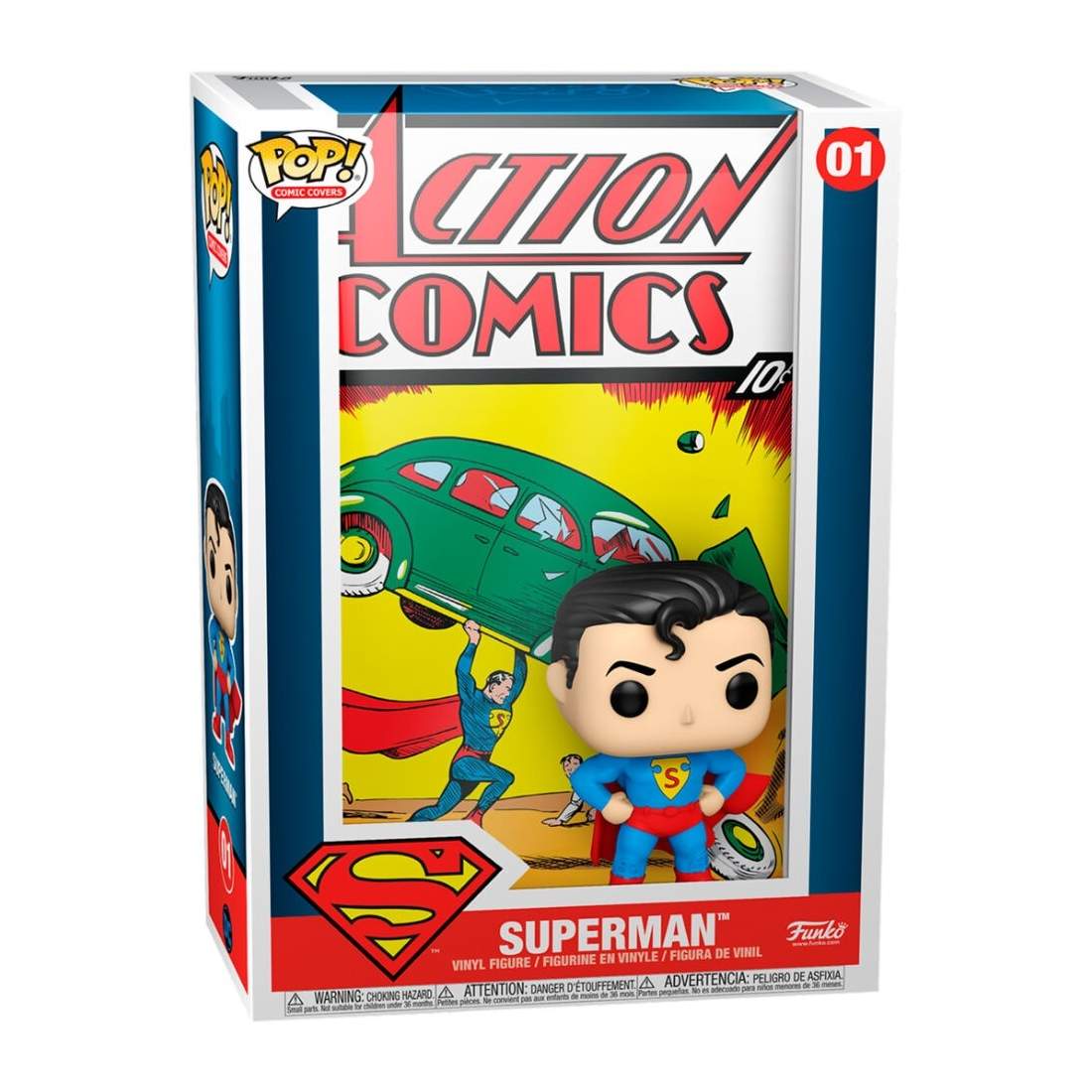 POP-figur Omslag till serietidning DC Superman Action Comic | Hem & Hobby | Pryloteket
