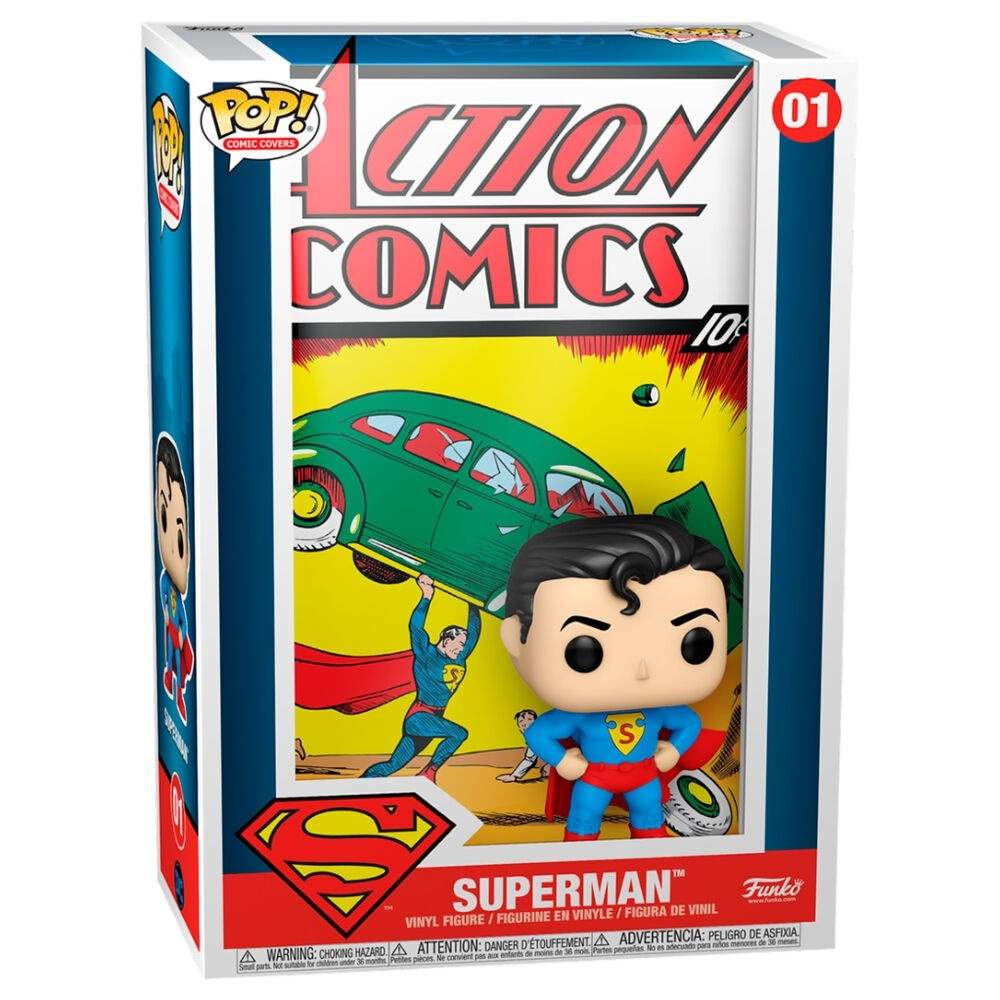 POP figur Comic Cover DC Superman Action Comic