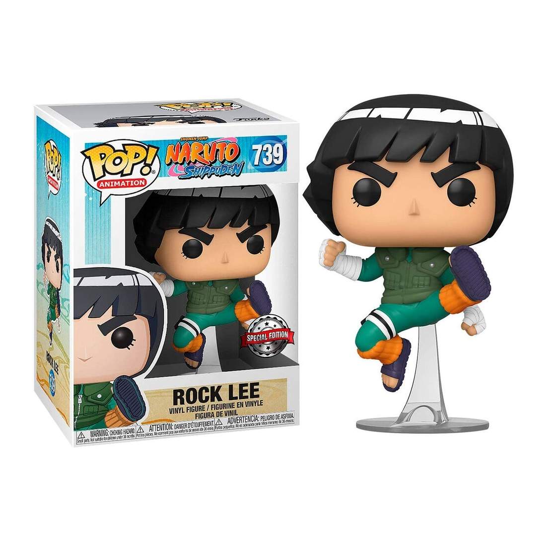 POP-figur Naruto Rock Lee Exklusiv | Hem & Hobby | Pryloteket