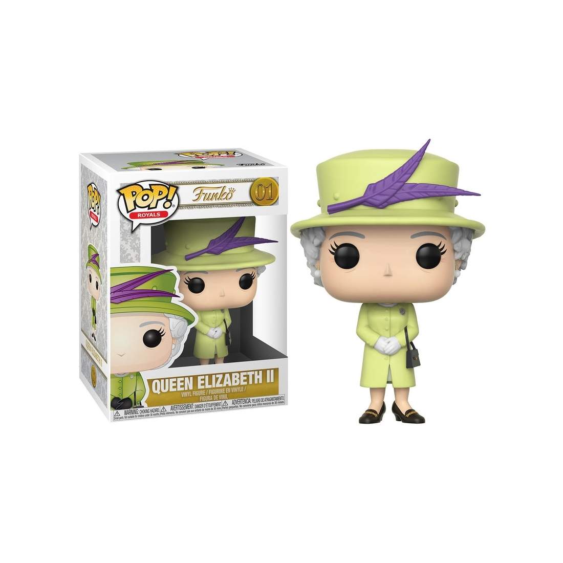 POP-figur Kungligt bröllop Drottning Elizabeth II | Hem & Hobby | Pryloteket