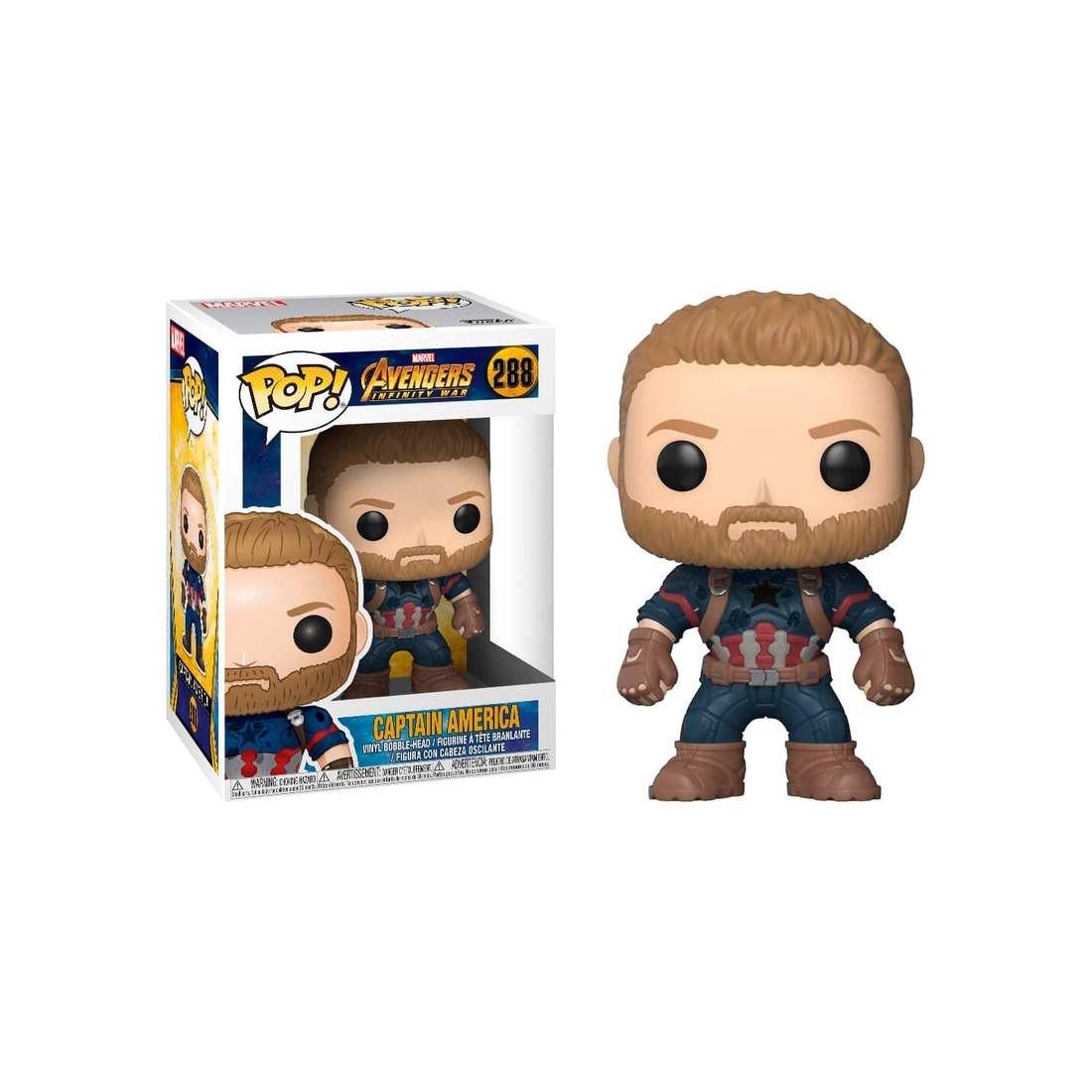 POP-figur Marvel Avengers Infinity War Captain America | Hem & Hobby | Pryloteket