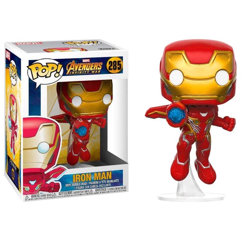 POP-hahmo Marvel Avengers Infinity War Iron Man siivillä POP-hahmo Marvel Avengers Infinity War Iron Man siivillä