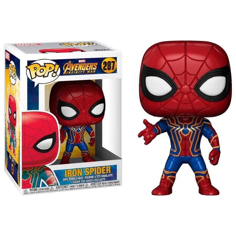 POP-hahmo Marvel Avengers Infinity War Iron Spider - Rautahämähäkki