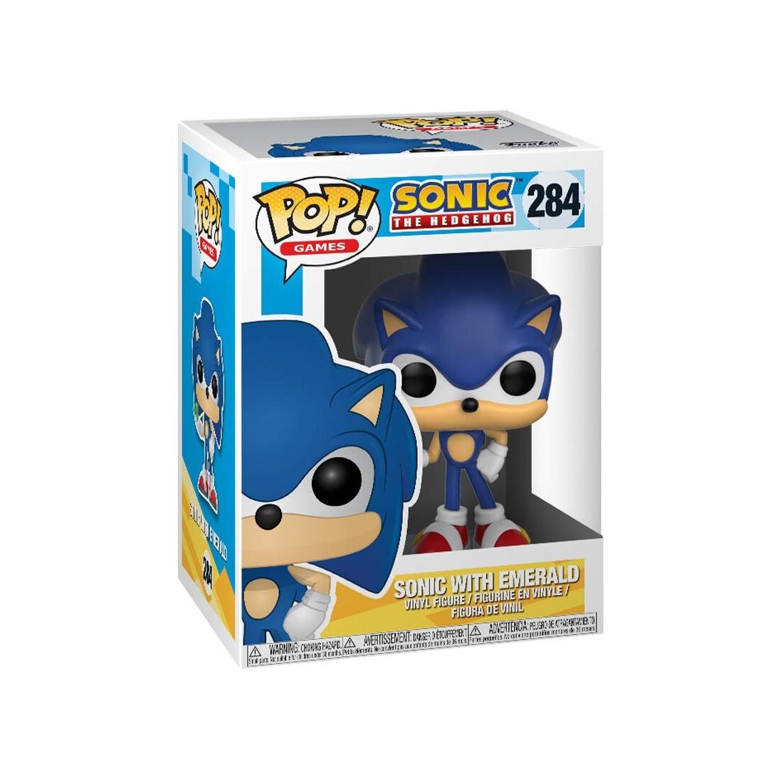 POP-figur Sonic med smaragd | Hem & Hobby | Pryloteket