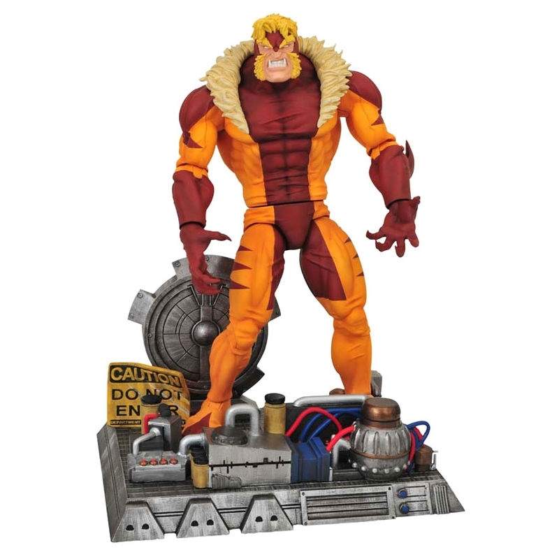 Marvel X-Men Sabretooth nivelletty hahmo 18cm