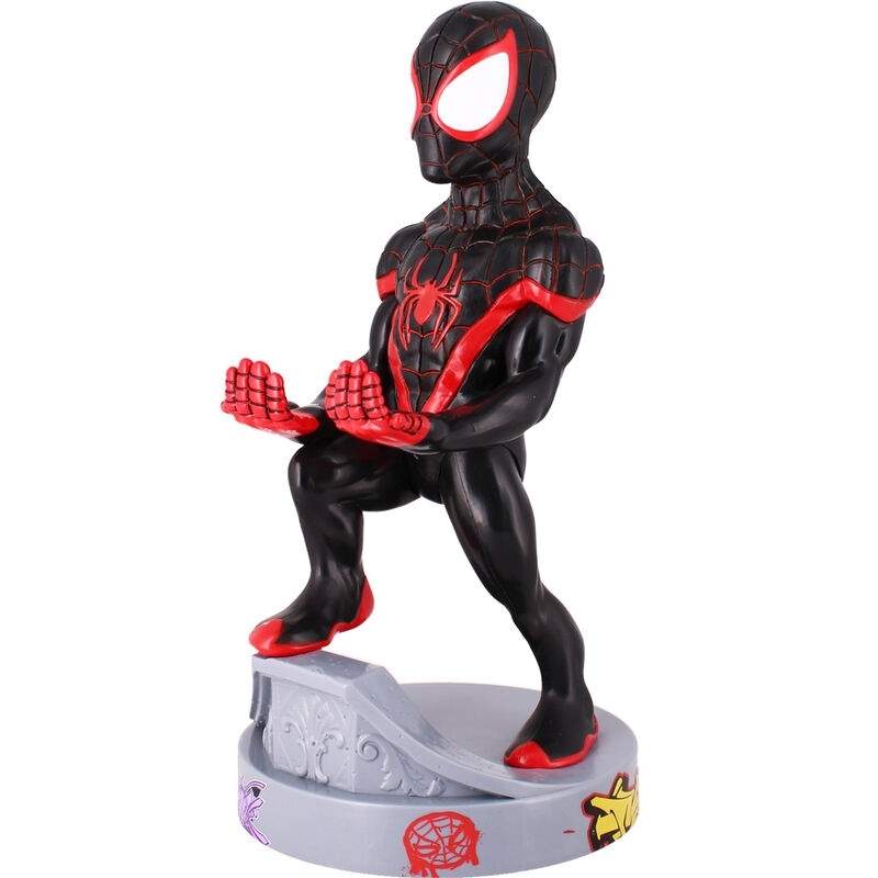 Marvel Hämähäkkimies Miles Morales hahmo kiinnike Cable guy 21cm
