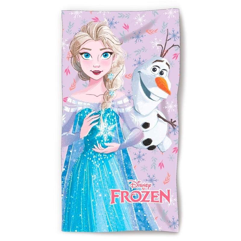 Disney Frozen Elsa & Olaf mikrofiberstrandhåndklæde