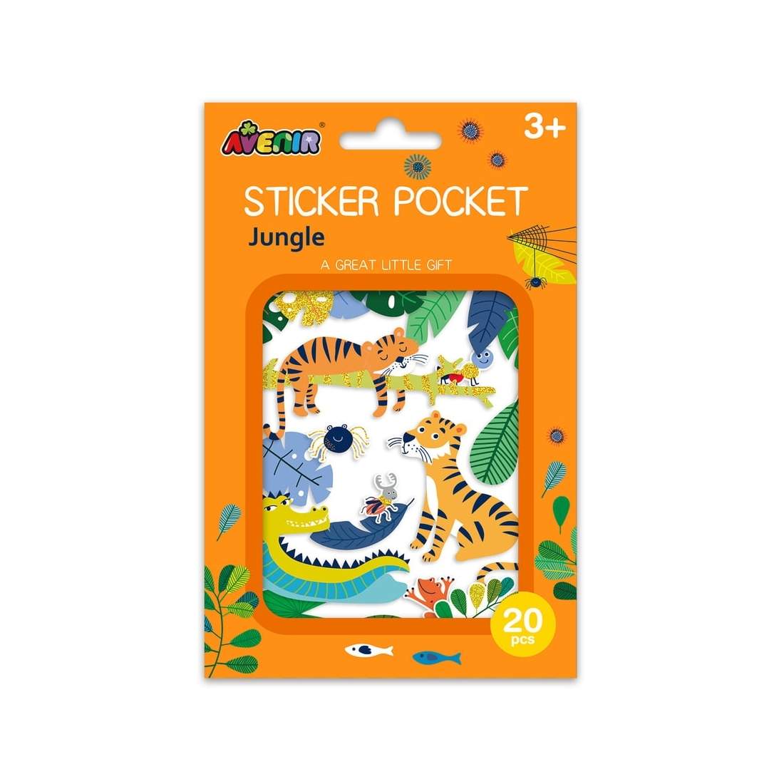 Jungle Avenir-klistermärken för scrapbooking- och hantverksprojekt | Hem & Hobby | Pryloteket