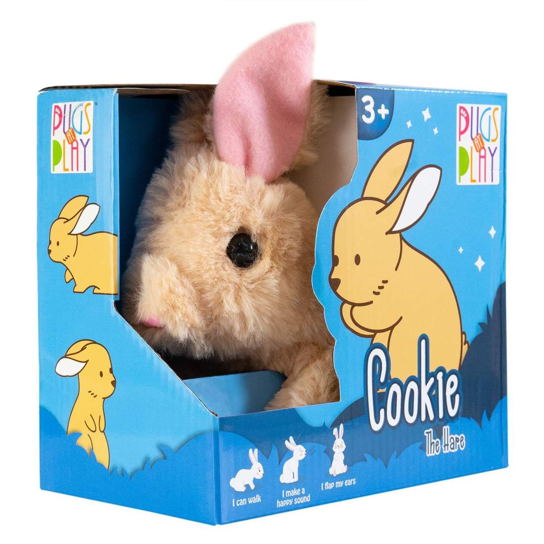Cookie Jumping Rabbit Toy för mopsar, interaktiv lektid | Hem & Hobby | Pryloteket