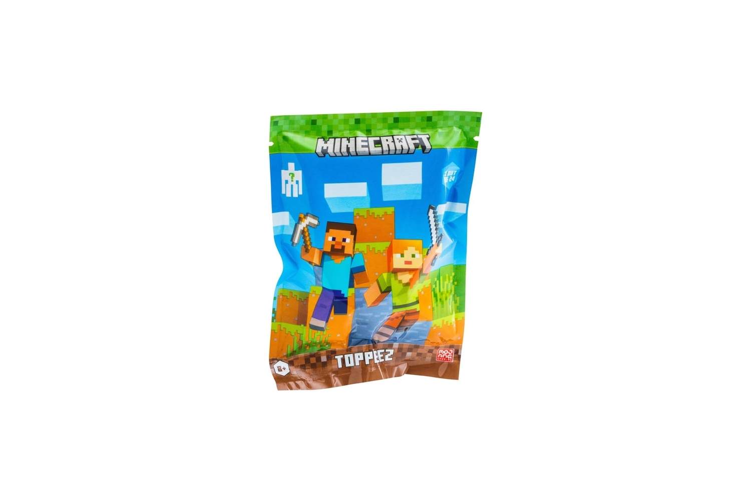 Minecraft 3D Pencil Topper Blind Pack Figur - Samlelegetøj