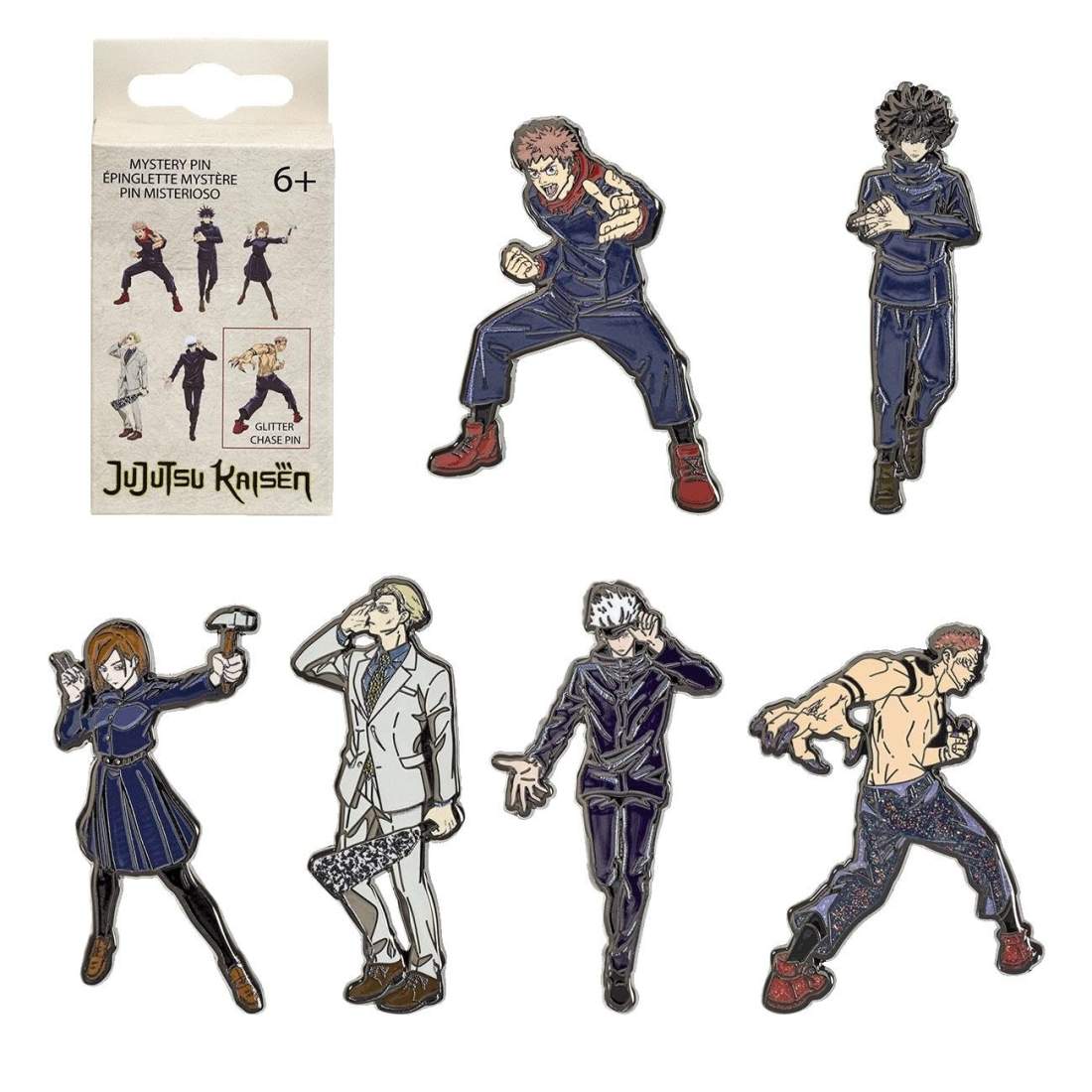 Jujutsu Kaisen Funko Loungefly Blind Pin Collectible Set | Hem & Hobby | Pryloteket
