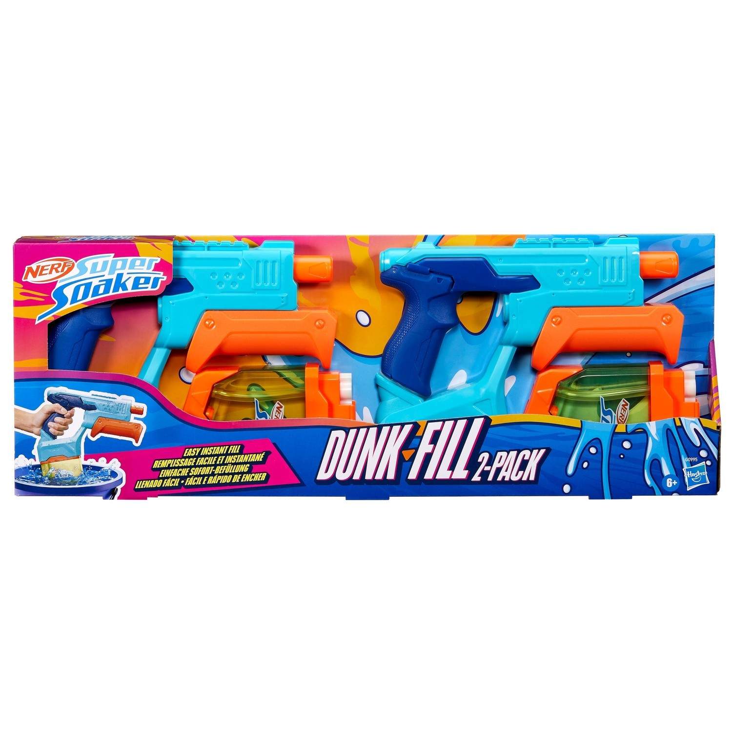 Water Blaster Multipack til udendørs sjov, let påfyldning