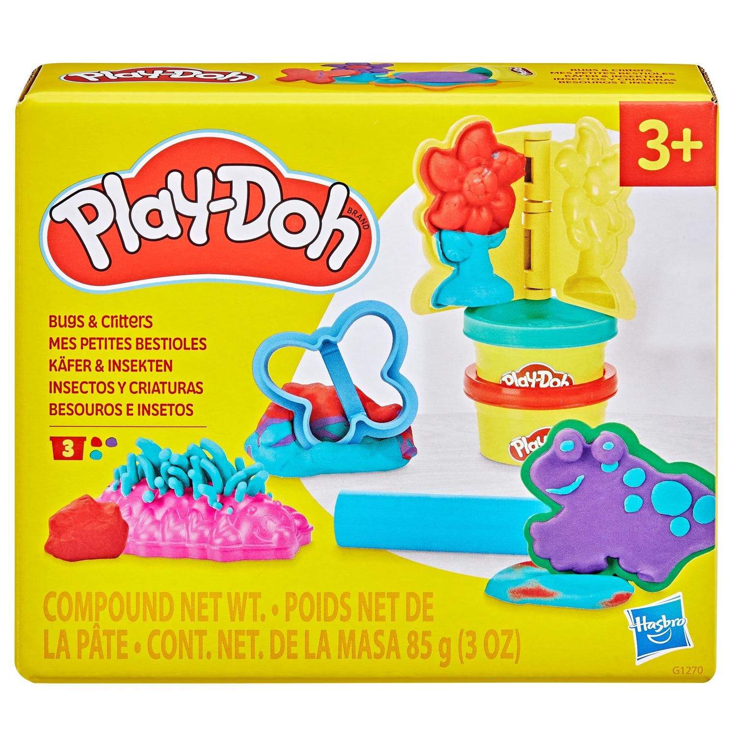 Play-Doh legesæt med bugs og væsner til kreativ sjov