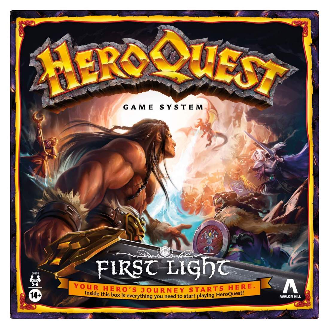 HeroQuest First Light Expansion Brädspel för 1-5 spelare | Hem & Hobby | Pryloteket