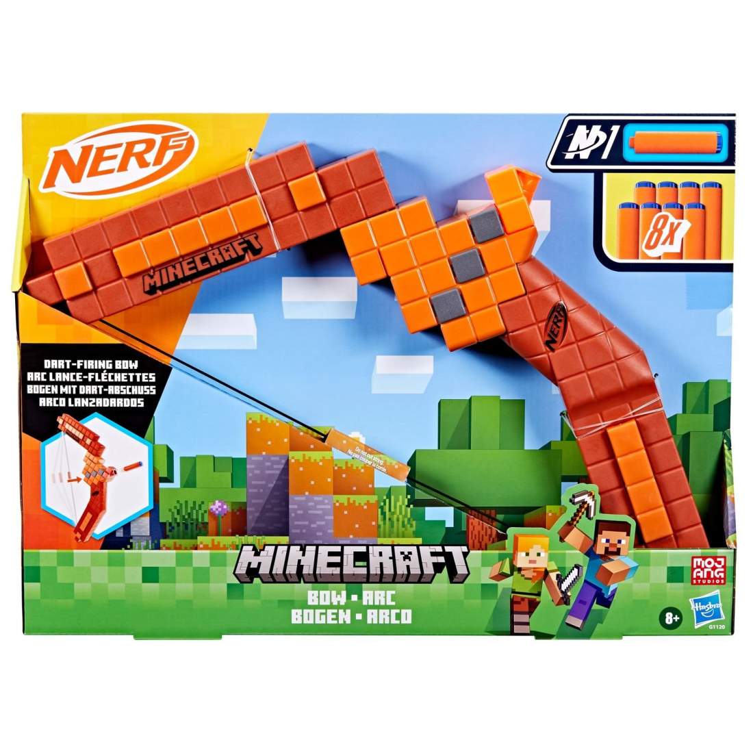 Minecraft Blaster Bow – Toy Archery Set för barn | Hem & Hobby | Pryloteket