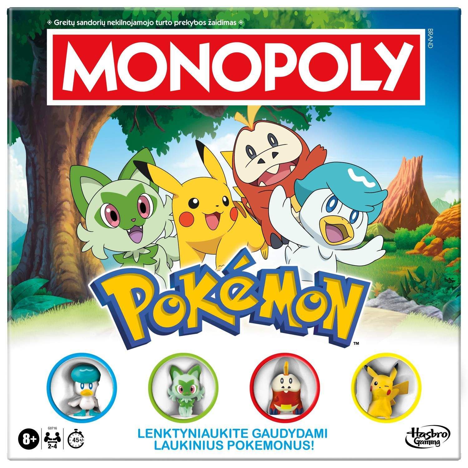 Monopolbrætspil på litauisk - Sjovt for 2-6 spillere