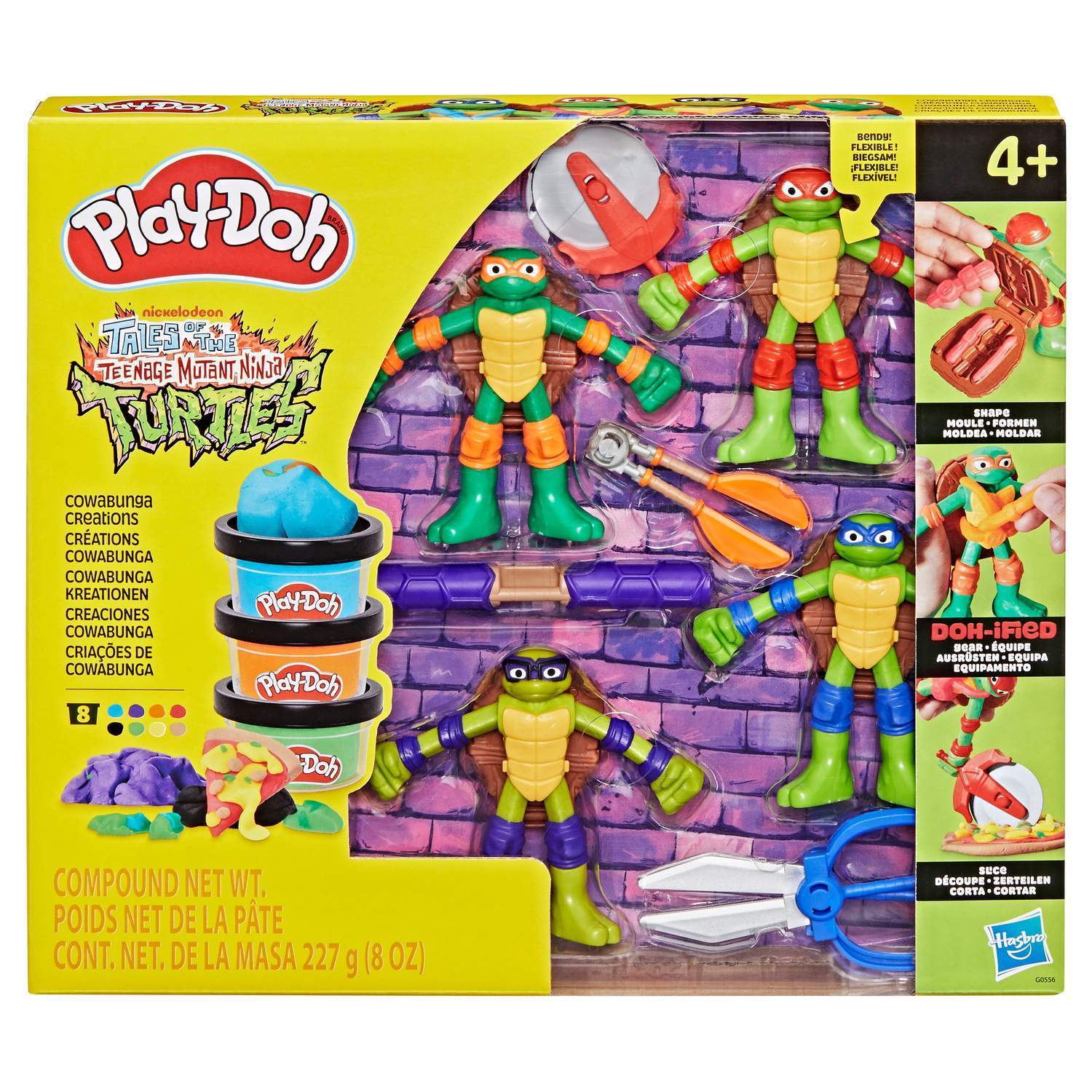 Play-Doh legesæt med værktøj og tilbehør til kreativ sjov